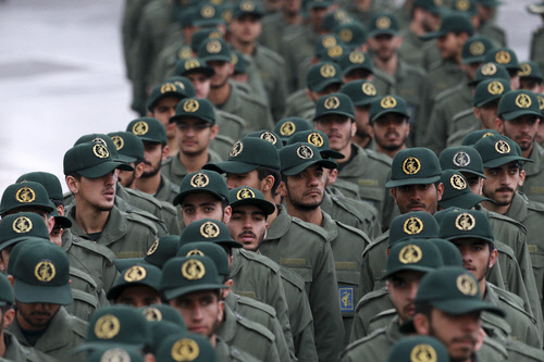 이란 혁명수비대(IRGC) 대원들. AP 연합뉴스